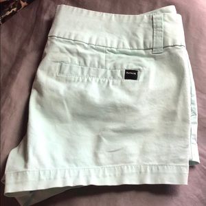 Hurley Mint Shorts Size 13